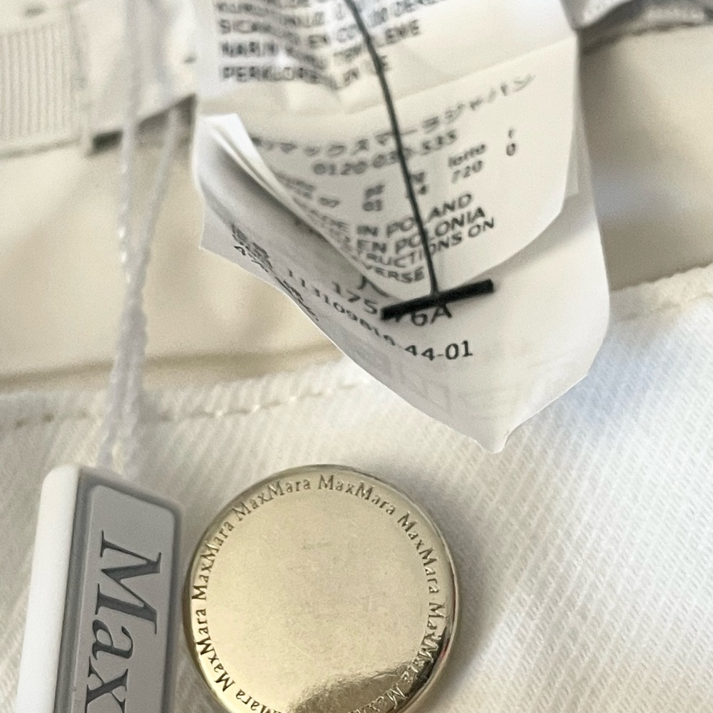 Pristine Max Mara Straight Leg Pants - Picture 8 of 10